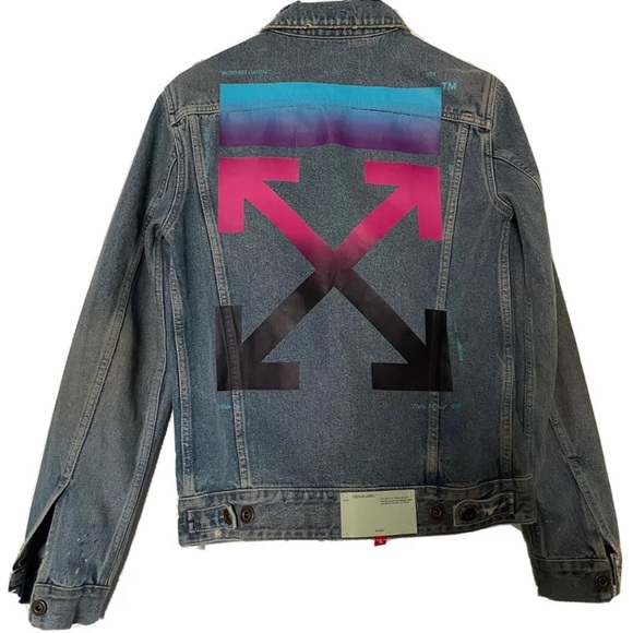 Off White Jean Jacket - Picture 1 of 3